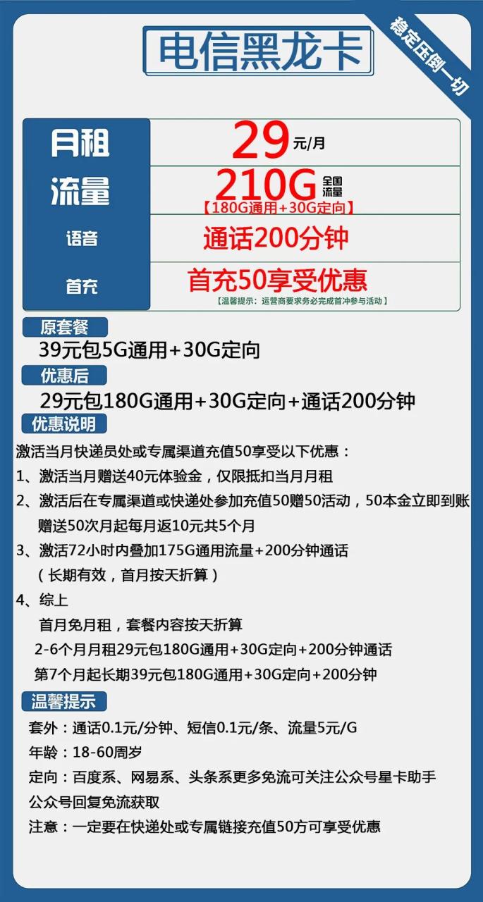 024年3月下旬超值电信长期套餐流量卡推荐合集。"